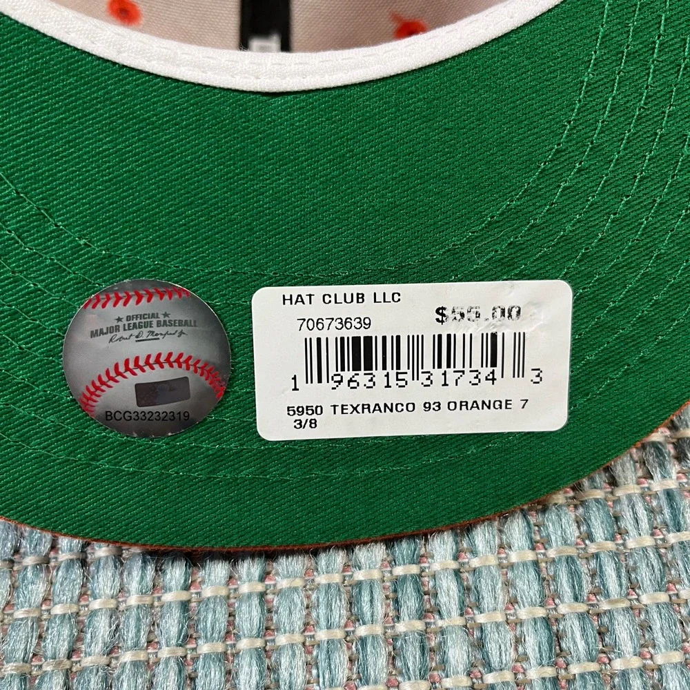 New‎ Era Texas Rangers Ballpark Snacks Arlington Stadium Patch 59Fifty